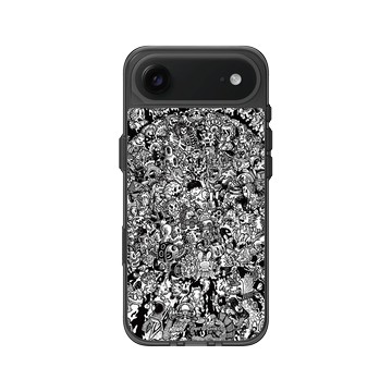 iPhone Air Clear (相機按鈕) 酷墨灰 - Ted Leonid Melendres - Monster Battle Royale 怪獸大戰