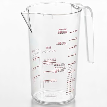 YOSHIKAWA 吉川 易倒量杯 510ml - 透明刻度量杯，烘焙料理必備  1個  4003097