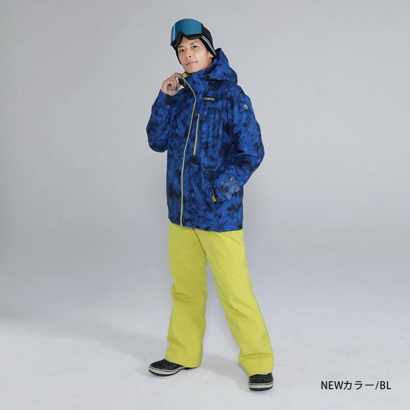 ギフト】 NNOUM ノアム スキー ウェア メンズ 上下セット 2023 STIME×nnoum NN22FTP02MGD  スキーウェア エスタイム×ノアム スノボ スノーボードウェア〔SA〕