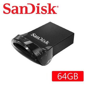 SanDisk 64GB 300MB/s Ultra Fit CZ430 USB3.2 隨身碟 CZ430/64GB