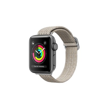 Apple Watch Series 1 (38mm) Apple Watch 專用編織錶帶 暖沙棕