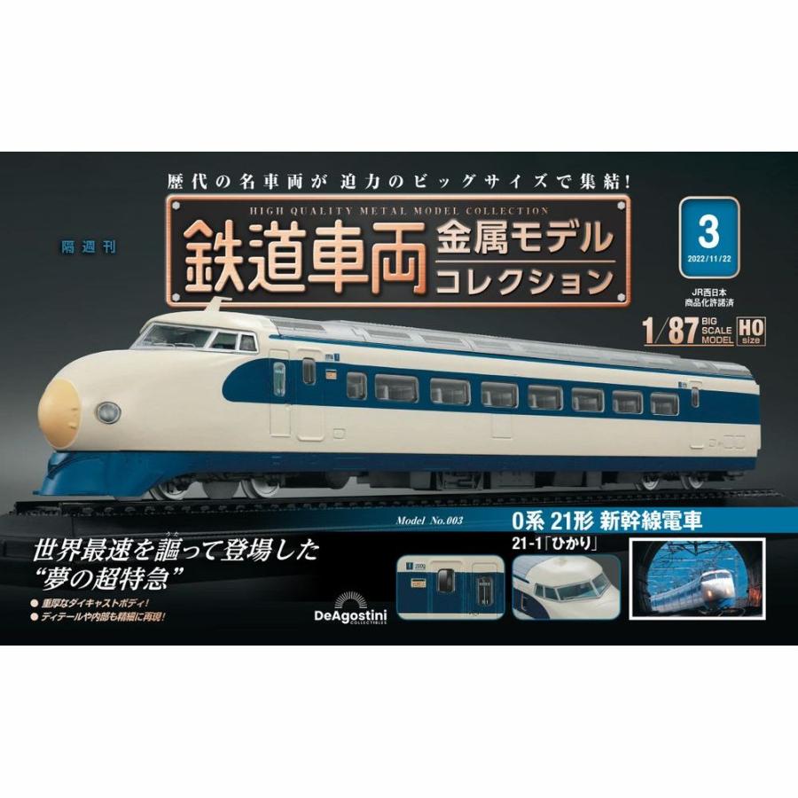 デアゴスティーニ　鉄道車両金属モデルコレクション　第3号