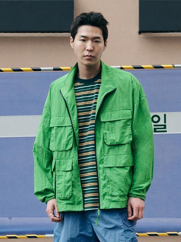 LIGHT LUGGAGE JUMPER JACKET [GREEN]