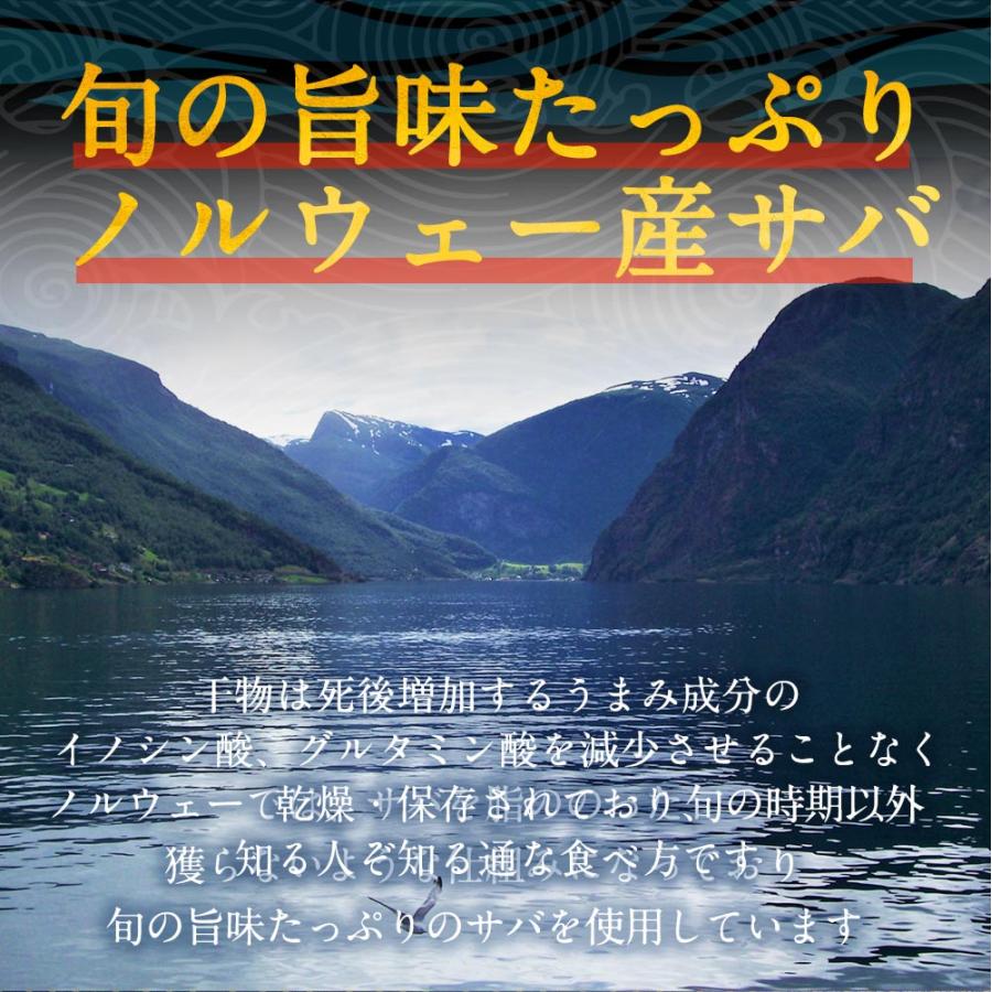 鯖の文化干し 6枚 1kg   ノルウェー産 トロ鯖