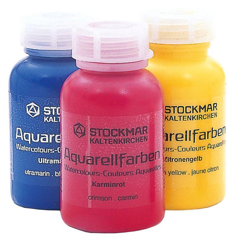 シュトックマー STOCKMAR 画材 絵の具 水彩 透明絵の具 ゲーテイエロー 250mL