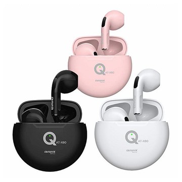 aiwa 愛華~真無線藍牙耳機(AT-X80Q)1入 款式可選