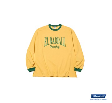 Radiall College Crew Neck T-Shirt L/S復古運動天竺長袖上衣(三色)