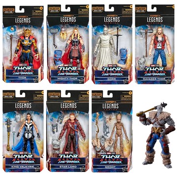 (卡司旗艦) 孩之寶 Marvel Legends \b漫威索爾電影 6吋 愛與雷霆 女雷神 屠神者 寇格 baf 7+1