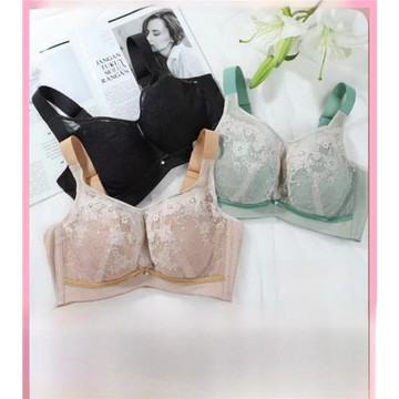 觸感誘惑內衣薄款透氣全罩杯記憶軟鋼圈文胸調整型胸罩C 10顯胸小