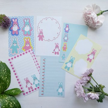 M6 尺寸 Memo 兔子 (30 張入)
