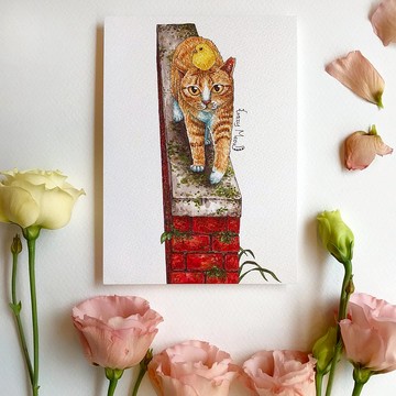 【貓瘋子】明信片(64)