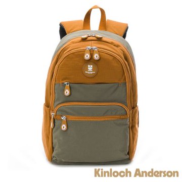 【金安德森】Mousse 機能後背包-夕陽橘