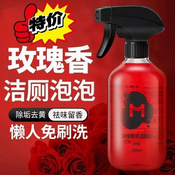 台灣24h🐑500ml 沫檬香氛潔廁泡泡劑殺菌除臭強力除垢清新除味養護防黴馬桶清潔劑 廁所香氛劑 強力除垢 去異味 潔