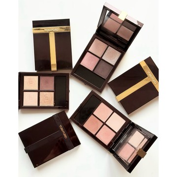 Tom Ford 2026最新高級訂製四格眼盤20舒淇色 無花果限定版01白盤TIGER EYE眼影31聖誕唇膏03