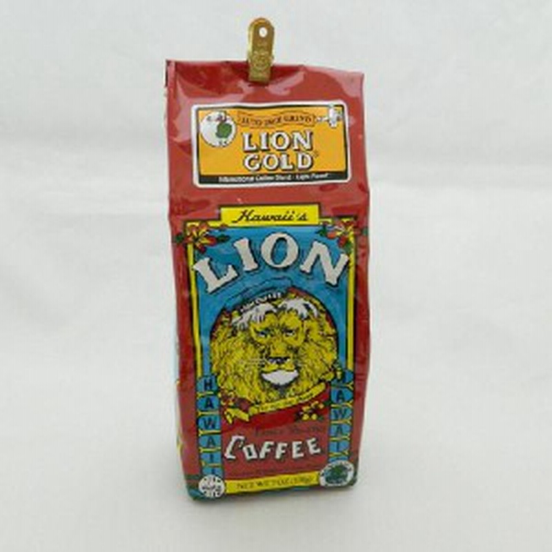 ライオンコーヒー ハワイ コーヒー コナコーヒー アイスコーヒー ライオン ゴールド 7oz 198g Lion Coffee ノン ハワイ お土産 ハワイ 通販 Lineポイント最大1 0 Get Lineショッピング