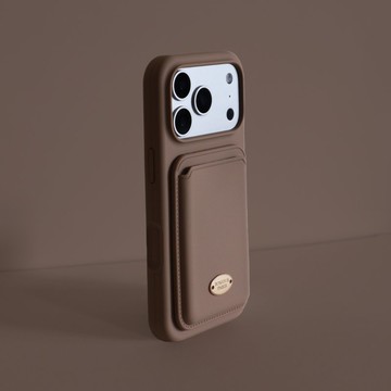 首爾限定(磁吸殼+卡夾)iPhone17.16.15小法國泰迪熊可可手機殼