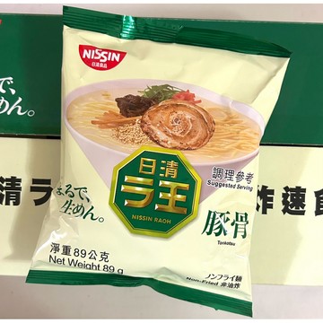 COSTCO好市多 日清👍豚骨味非油炸速食麵89g單包