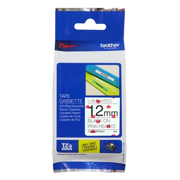 brother 兄弟牌 創意標籤帶 12mm TZE-MP PH31  白色