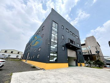 交流道新建有合格綠能標章挑高鋼骨廠房｜苗栗縣公館鄉五谷
