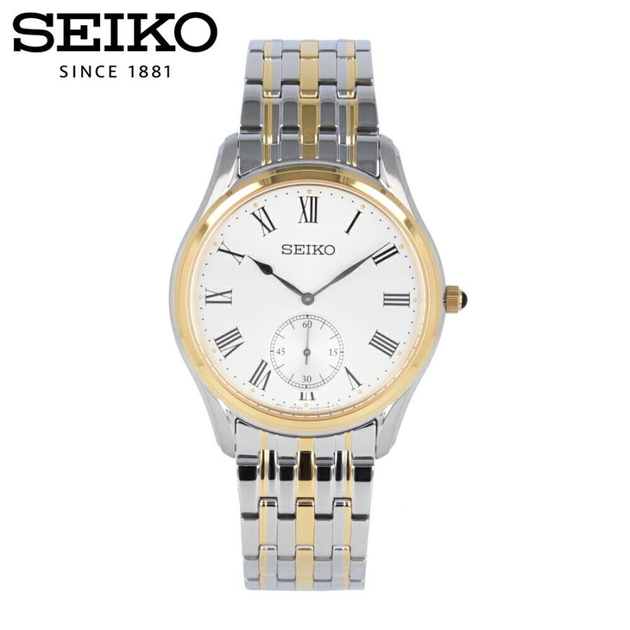 新品 SEIKO★ソーラー セイコー ツートンカラー クォーツ レディース腕時計