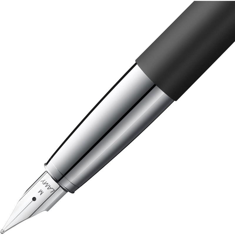 LAMY ラミー 万年筆 ペン先M(中字) ステュディオ マットブラック L67-M 両用式 正規輸入品