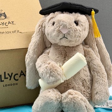 【預購】JELLYCAT 畢業季送禮必備🎓畢業邦尼兔 31cm 毛絨公仔 海外代購保證正版 畢業快樂 畢業禮物