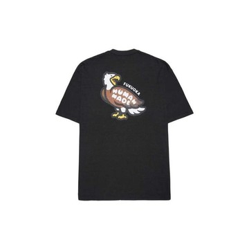 「Doushop」HUMAN MADE Pocket T-Shirt Fukuoka Black White 福岡老鷹