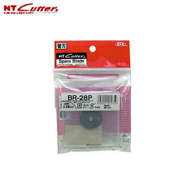 NT    BR-28P 滾輪式替換刀片(實線)   -2片入 / 盒｜領券最高折$220