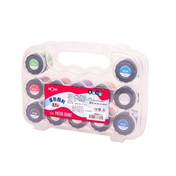 萬事捷 廣告顏料 15ml 12色入 /盒 470-012