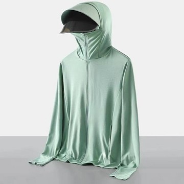 【巴黎精品】防曬外套連帽夾克-冰絲全面防曬彈力男女外套10色a1ba28