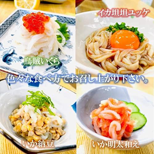 kakiya いかそうめん 10柵（約400g） 国産 スルメイカ 業務用 いか 刺身 イカ 刺 するめいか kakiya 生 烏賊 イカソーメン 真