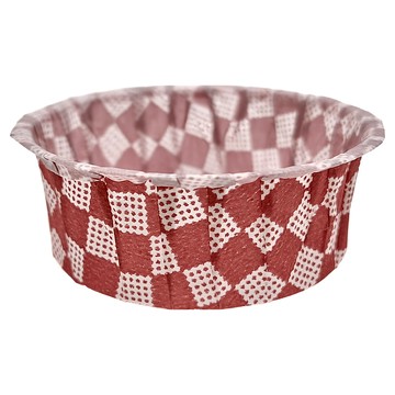 Ideal Wrapping 毅典 瑪芬杯 紅格 MI 55*25*60 60cc 100個  1罐