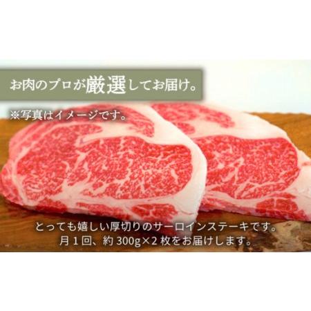 ふるさと納税 佐賀県産しろいし牛 厚切りサーロインステーキ 600g（約300g×2枚）【有限会社佐賀セントラル牧場.. 佐賀県白石町