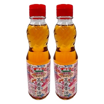 順發油品 冷壓芝麻香油  220ml  2瓶