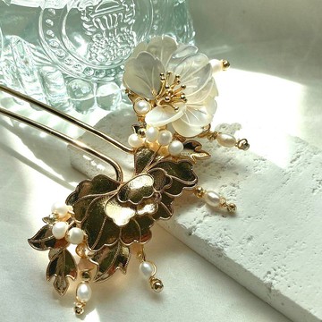 【洛霜】髮簪 髮飾