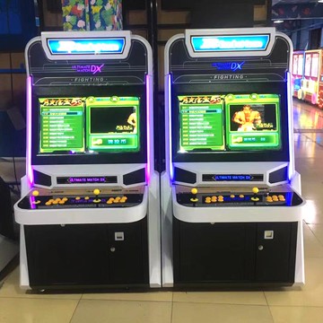 【廠家直銷 可打統編】   月光寶盒雙人格斗搖桿街機三國戰紀大型家用97拳王投幣懷舊游戲機