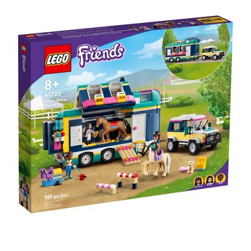 LEGO 樂高 41722 Friends 馬術展覽拖車