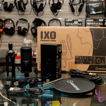 YAMAHA Steinberg IXO 12 Podcast Pack 錄音 介面 套裝組 直播 編曲 公司貨 享保固