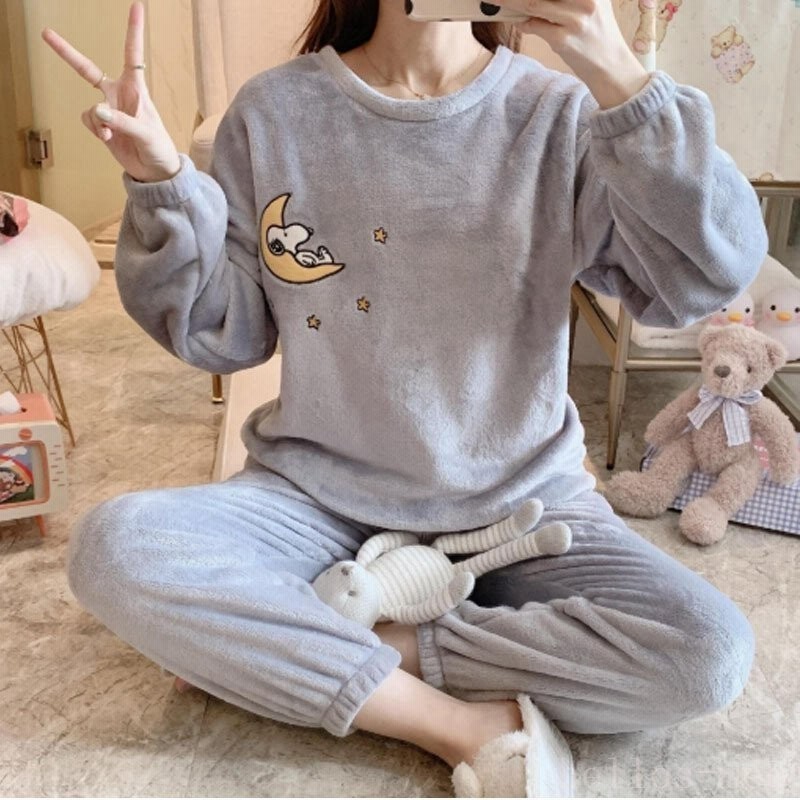 ルームウェア部屋着レディース上下セットins厚手もこもこパジャマ女性かわいい長袖やわらかいボア部屋着おしゃれ冬 通販 Lineポイント最大1 0 Get Lineショッピング