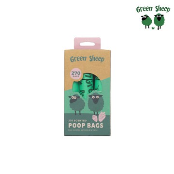 Green Sheep 環保撿便袋(草莓香) 270入
