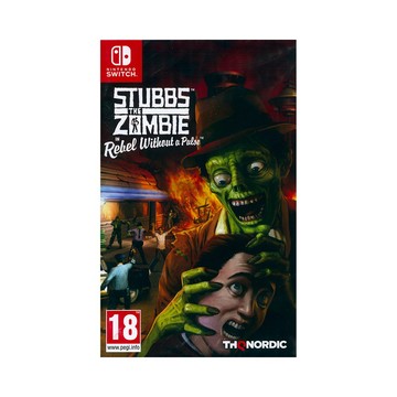 Nintendo NS Switch《殭屍斯塔布斯 STUBBS THE ZOMBIE IN REBEL WITHOUT A PULSE》中英文歐版