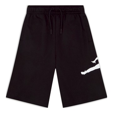 (GS) Air Jordan Fleece Active Shorts 'Black White'