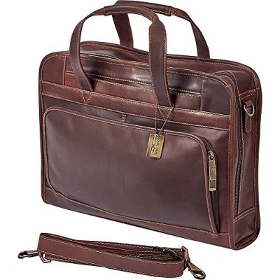 Claire Chase Legendary Professional Briefcase, Dark Brown, One Size 並行輸入品