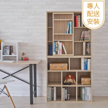 TZUMii專人組裝-浩克大容量八格書櫃+收納書櫃/置物櫃/雙排書櫃/收納櫃/活動櫃/免組裝