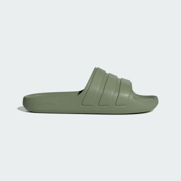 Adidas 愛迪達 Adilette Flow [IG6865] 男女 拖鞋 綠 沙灘 泳池 浴室
