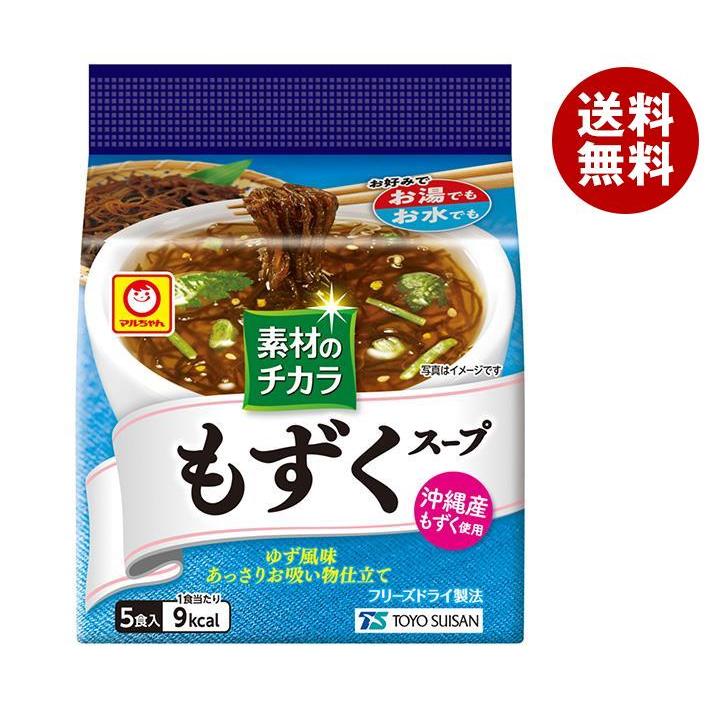 東洋水産 素材のチカラ もずくスープ 5食入 18g