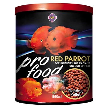 UP AQUA 雅柏 中小型血鸚鵡揚色飼料 小粒 E-630-950-S  1個  950ml