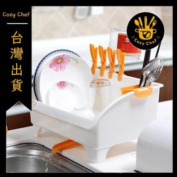 ✨️臺灣出貨✨️暖廚小築✅可開發票廚房置物架收納儲物架碗筷收納盒碗架家用水槽瀝水架碗櫃廚房用品
