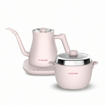 TATUNG 1+1輕享料理組-春櫻粉(TAC-0309EA-P)