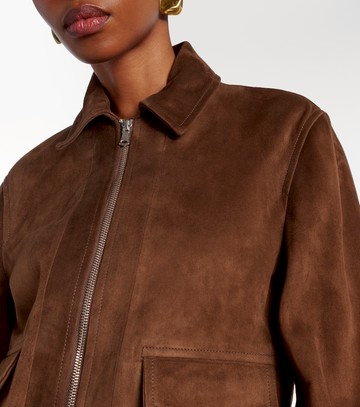 Nour Hammour Vanves suede jacket
